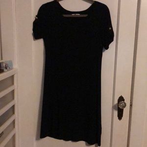 Black Calvin Klein soft rayon dress